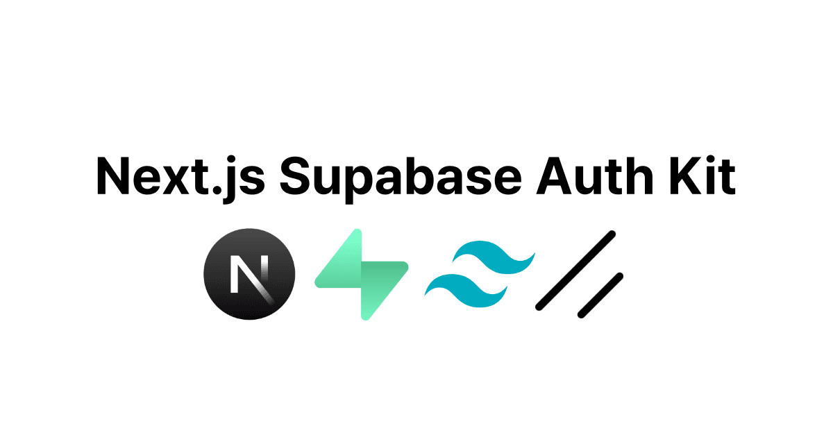 Next.js Supabase Auth Kit